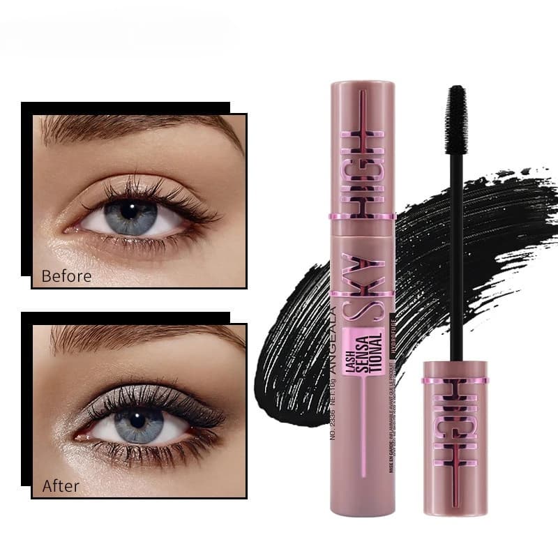 Waterproof Moisturizing Mascara Extension Curling Waist-proof Wearing all day Without scales for a natural and dramatic look of eyelashes
