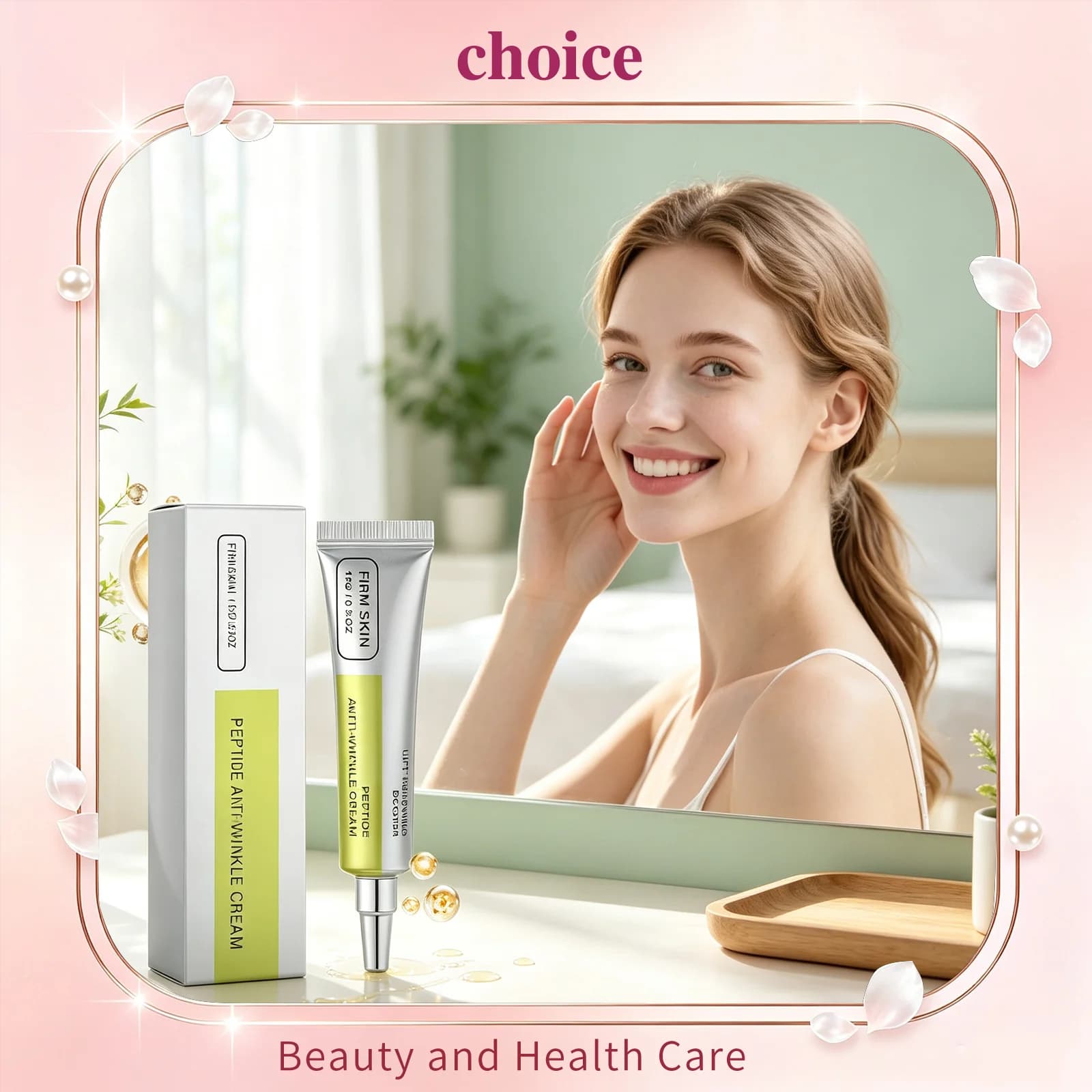 Korean Retinol Vitamin C Booster Serum Anti Aging Lightening Dark Circle Firming Lifting Moisturizing Pore Repair Face Eye Cream