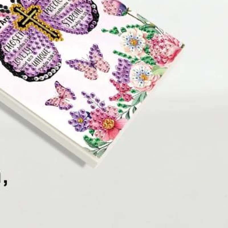 2pcs Diamond Painting Journals Notebooks Special Shaped Gem Art Sketchbook PU 5D Diamond Art Painting Notebook for Adults Diary