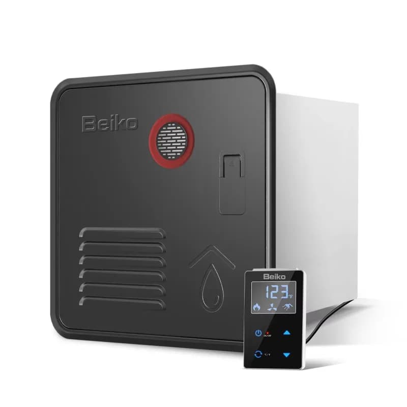 BK-JSQ-RV8 ALW Value Series12V10L Scaldabagno GPL, design compatto bianco 2,2 GPM55KBTU con controllo della temperatura di precisione per camper