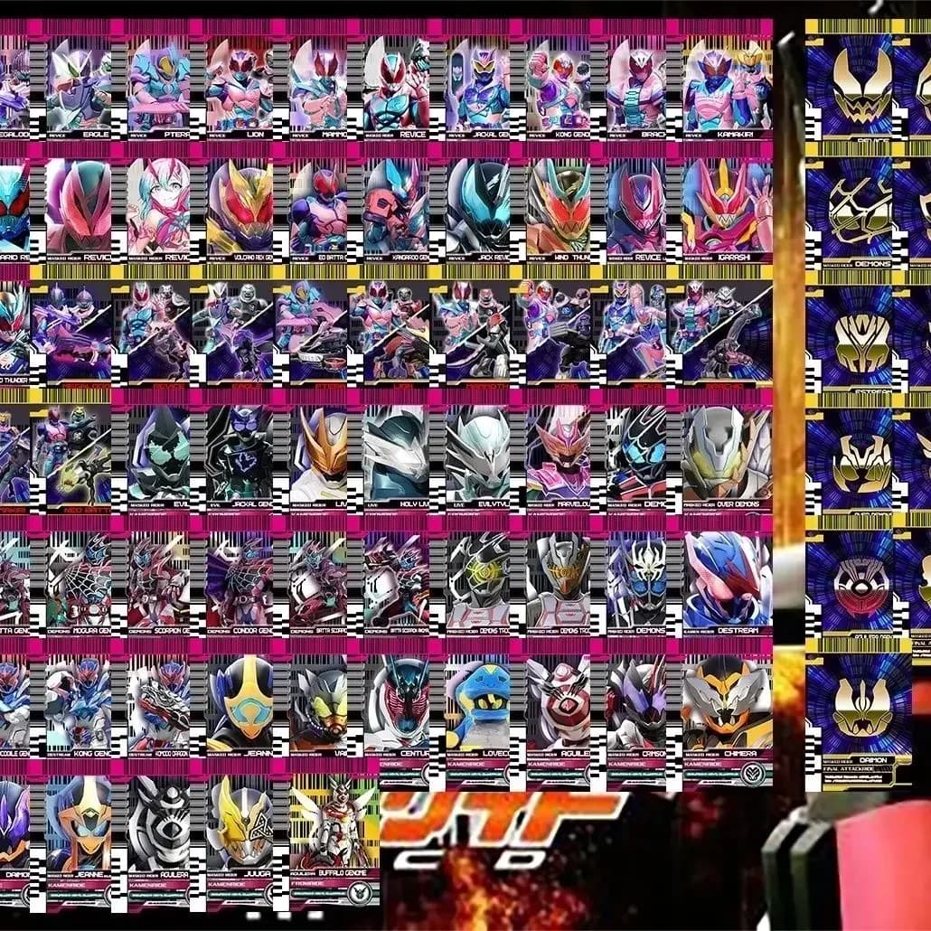 Kamen Rider Decade Card con pacchetto audio, le carte universali fatte in casa possono essere utilizzate solo da universale