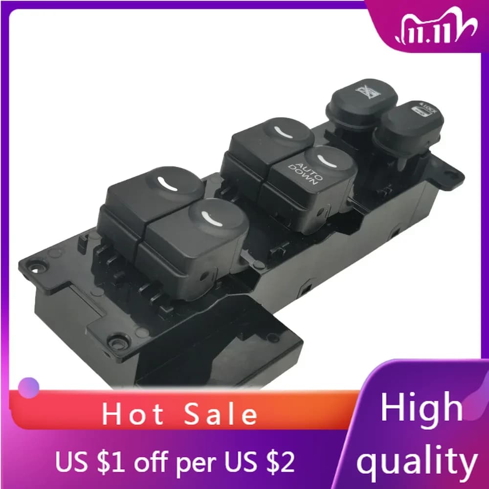 Pulsante di controllo principale per finestrini RHD per Hyundai i30 2007-2012, interruttore alzacristalli elettrico, comando principale 93570-2L910