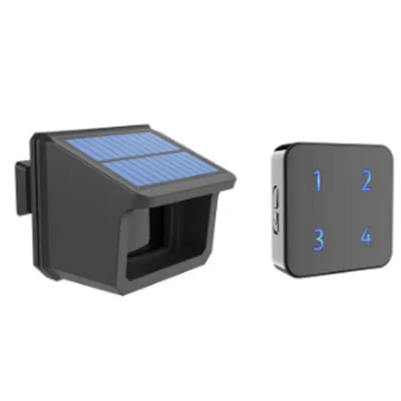 BNVN-Sensore di Movimento Resistente alle Intemperie, Sensore di Presenza Umana, Promemoria Wireless con Avviso