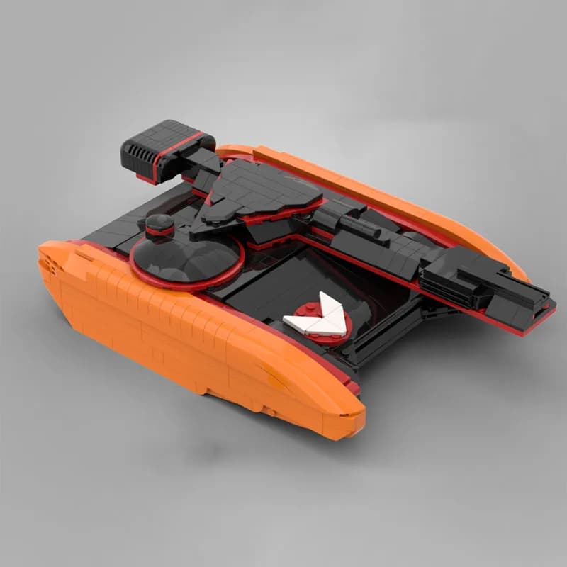 811 pezzi pilotati dal personaggio Clu, nel film Tron del 1982. TRON Tank Moc Fai da te Modello Building Blocks Compleanno Giocattolo per bambini Regalo
