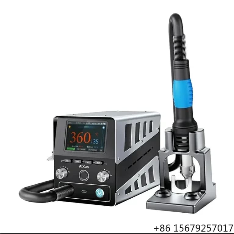 Intelligent Hot Air Gun Soldering Station 1400W Aixun H314 Smart Heat Digital Station for BGA Rework Heating Station
