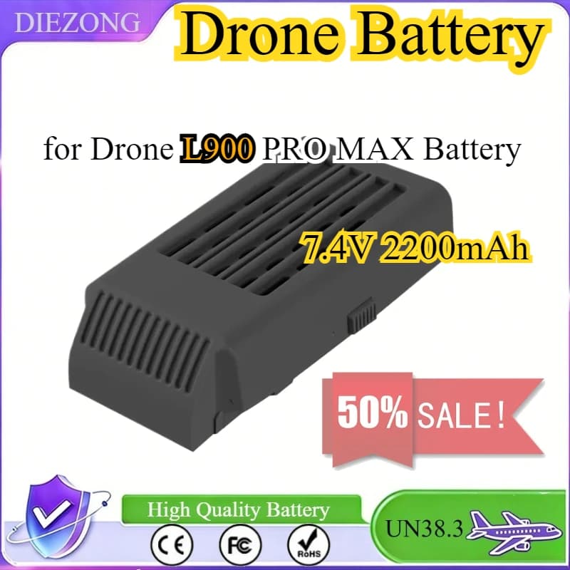 Batteria per Drone L900 PRO, Accessorio Batteria per Drone L900 PRO MAX, Vendita all'Ingrosso Batteria Drone L900 Pro LYZRC