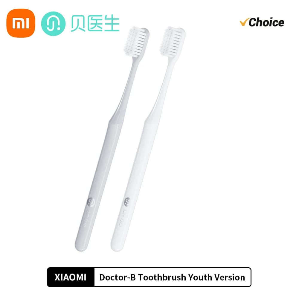 Dr Bei Spazzolino da denti Versione giovanile Migliore filo per spazzole 2 colori Cura delle gengive Pulizia quotidiana Spazzolino da denti orale per adulti Spazzolino da denti