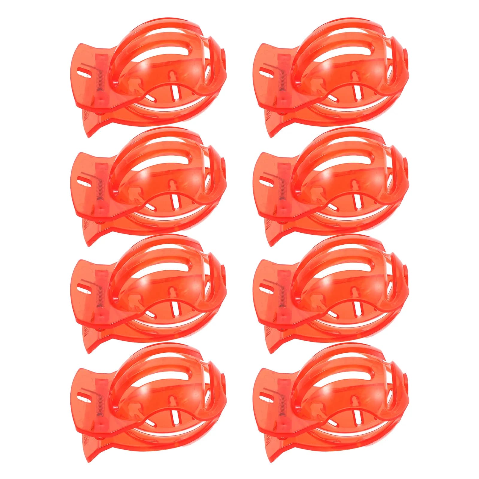 Set di 8 Clip per Marcatura Palline da Golf, Strumento Robusto in Plastica per Disegnare Linee, Ausilio per Allenamento Putting, per Uso Esterno