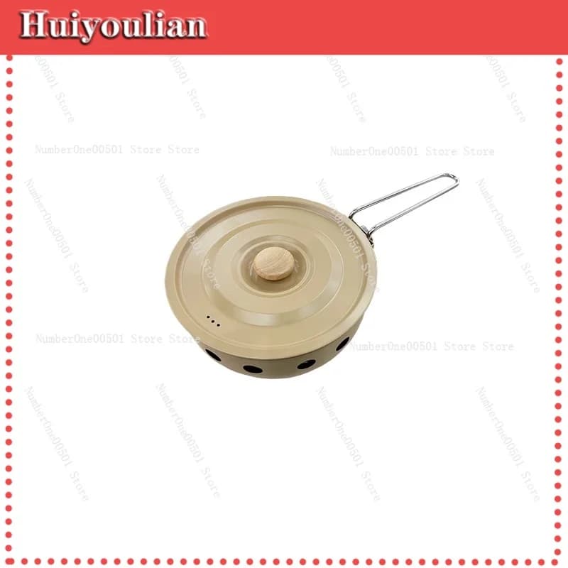 Portable Butane Camping Stove with Pot Outdoor Cookware Set Picnic Hiking Fishing Gear