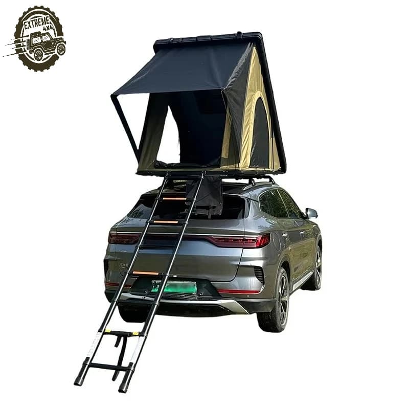 Tenda da Tetto ad Alte Prestazioni per Campeggio All'aperto, Tenda Rigida in Alluminio per 4 Stagioni per SUV
