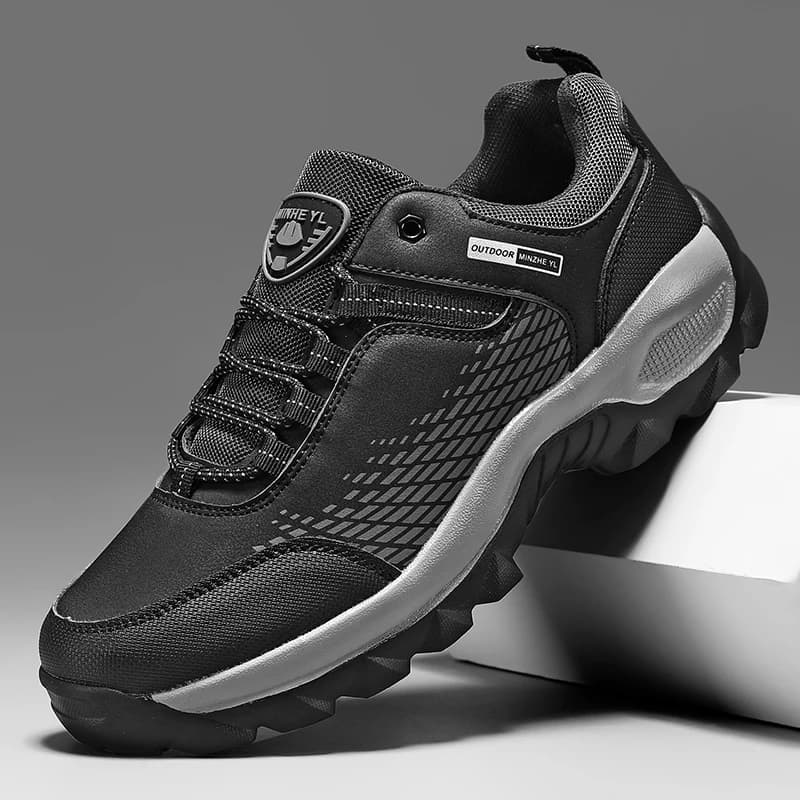 Scarpe da trekking da uomo, scarponi da escursionismo, scarpe sportive casual alla moda, scarpe da viaggio e campeggio, scarpe tattiche da caccia e allenamento all'aperto
