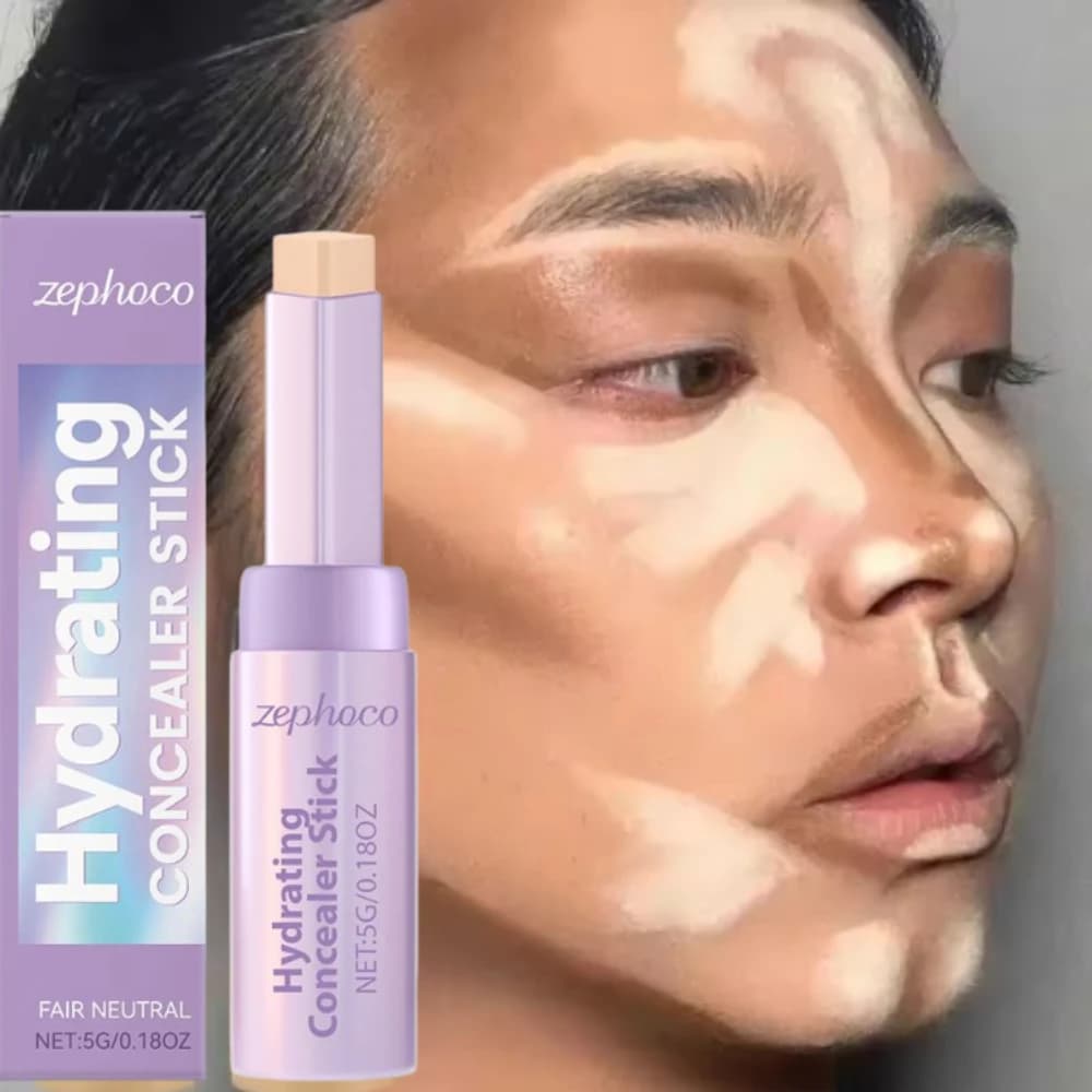 Correttore Fondotinta Evidenziatore Stick Copertura completa Correttore viso Cerchio occhi scuri Contorno Trucco naturale idratante impermeabile