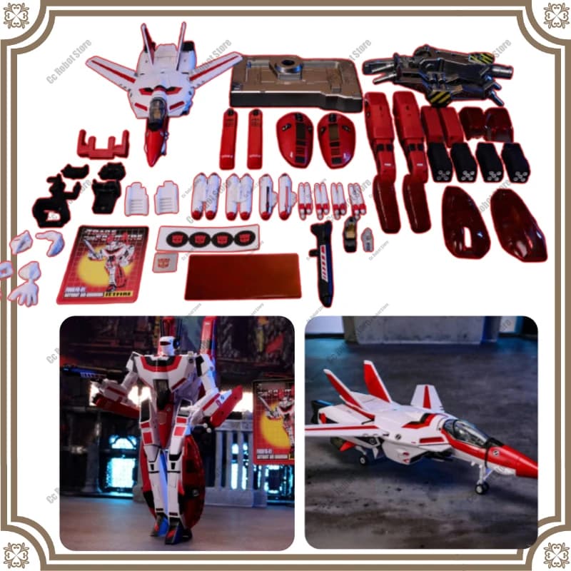 [Disponibile] FG01 FG-01 Jetfire G1 Macross VF-1S Action Figure con Armatura Rapida - Edizione Standard - Deluxe Confezione Originale