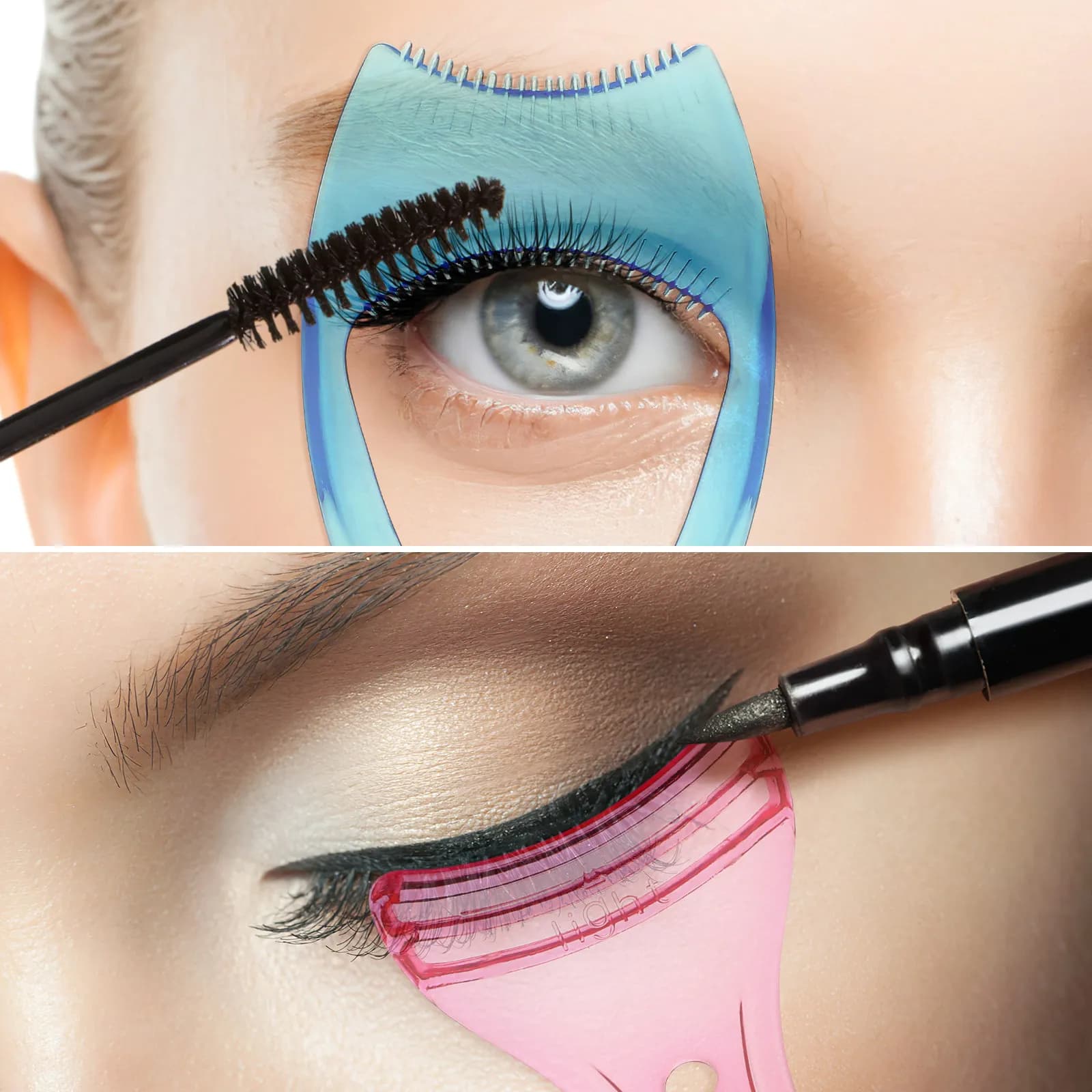 Eyeliner Pencil Mascara Shield Applicator Tools Make-up Supplies Makeup Eyelash