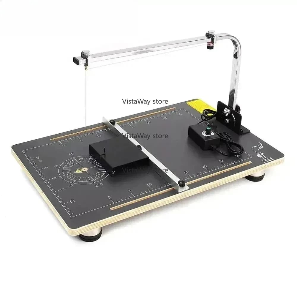 ALLSOME 220V Hot Wire Card Polystyrene Cutting Machine for Foam Working Tools European Spine