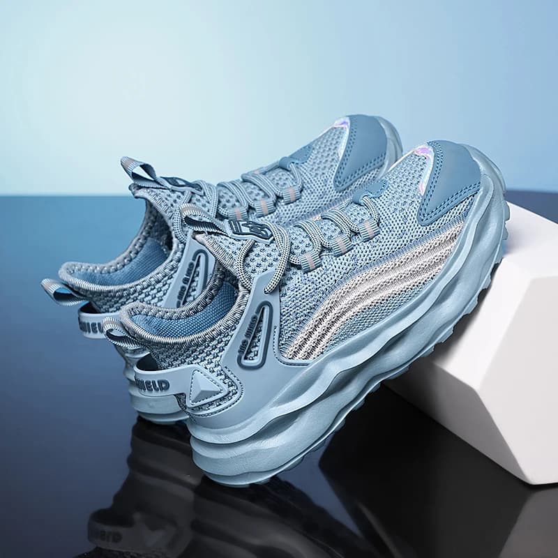 New sports shoes for children with fall-absorbed bounce stable running shoes for outdoors Campus Daily casual shoes versatile