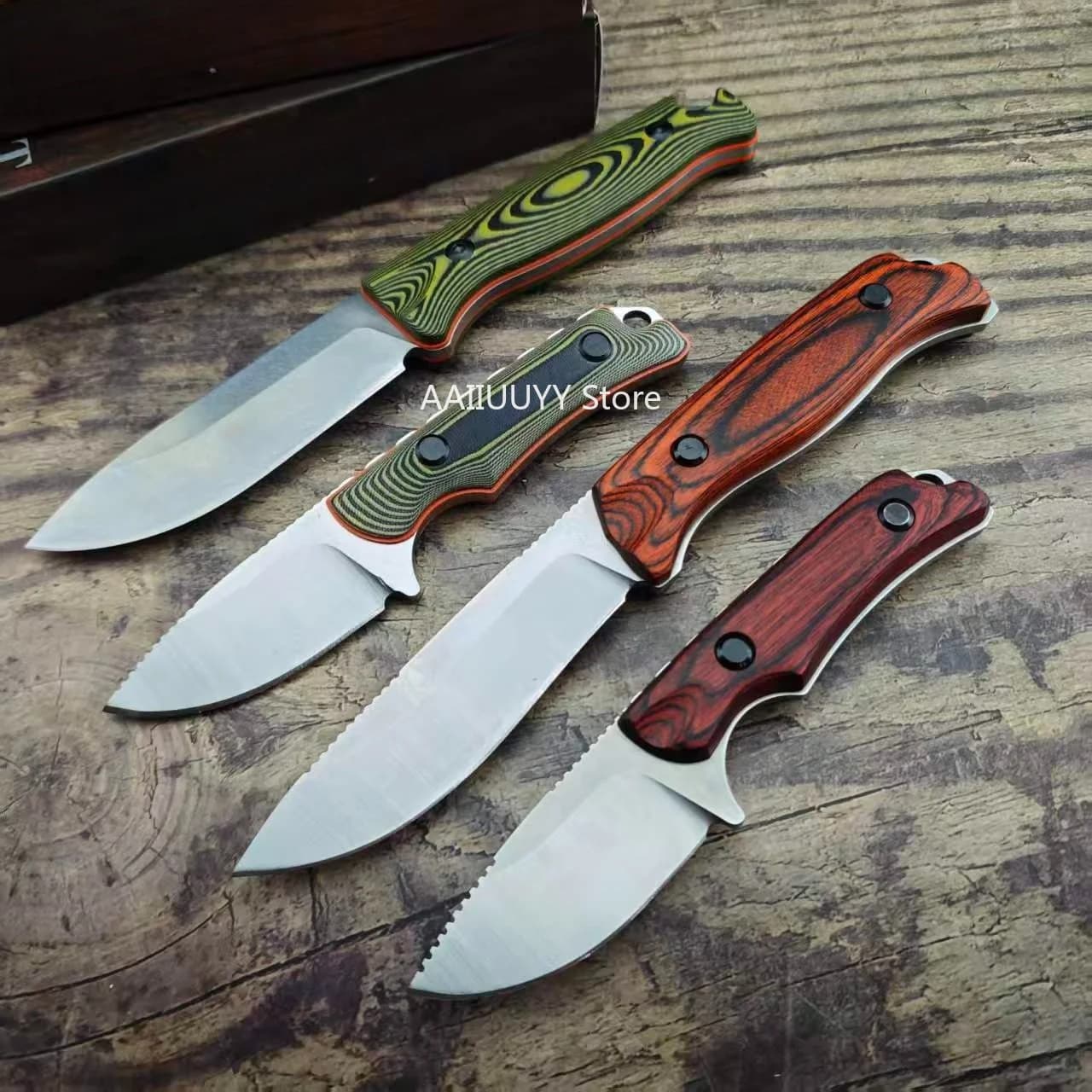 Coltello Multiuso Pratico 15002/15017 per Avventure nella Giungla, Escursionismo, Montagna, Campeggio, Sbucciatura Frutta