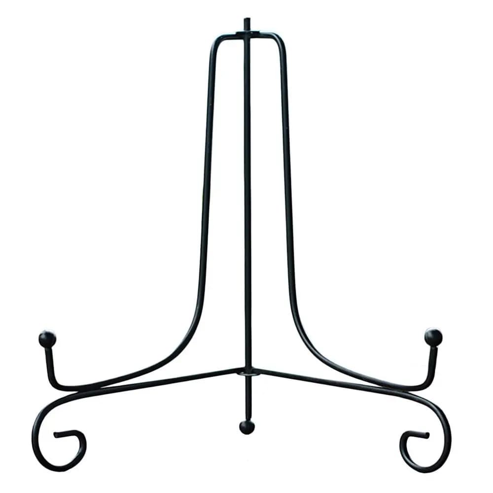 Craft Bracket Book Holder Photo Pedestal Bowl Picture Frame Black Iron Plate Rack Display Stand Easel Home Decoration