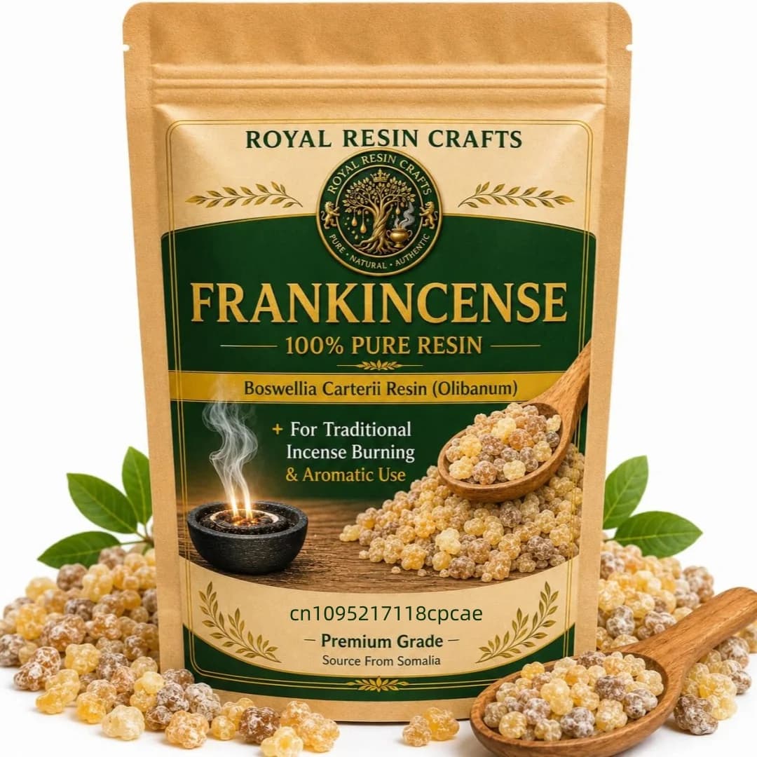 Natural Pure Resin Incense Pack Frankincense Myrrh Dragon Blood Benzoin Gum Arabic for Spiritual Healing Stress Relief