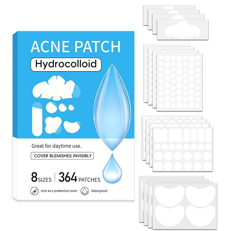 364 anti-acne patches for removal pimples - invisible marks concealer repair tool beauty makeup for daily skin care