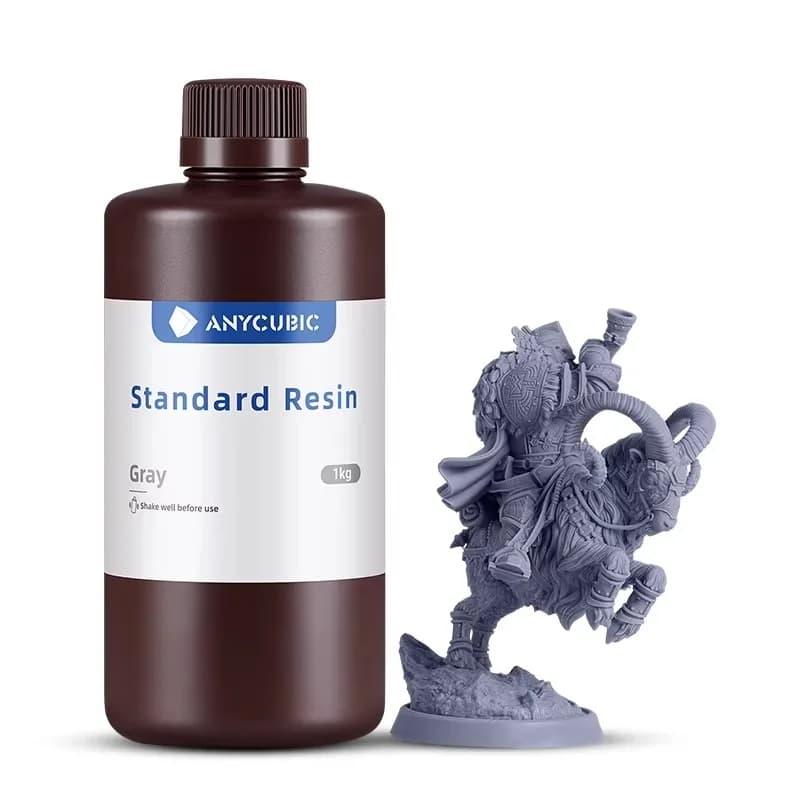 UV standard resin AnyCubic 405nm 1 kg V2 for 3D printer Photon Mono X LCD UV-sensitive resin printing material