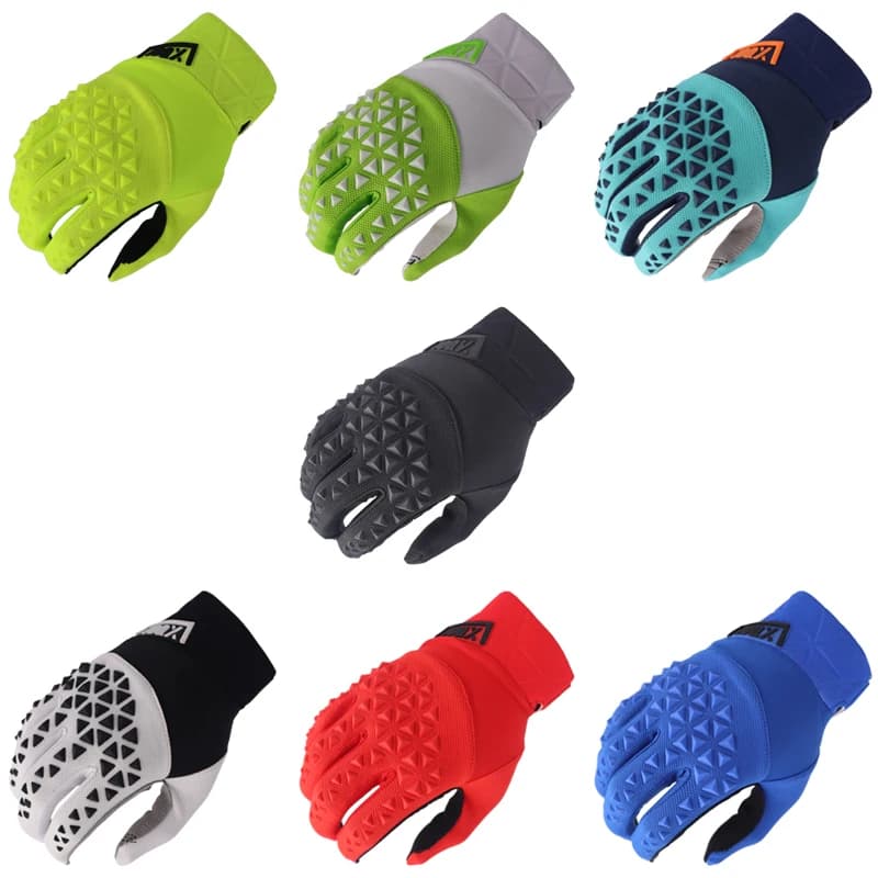 Guanti rossi IOQX Airmatic Locomotive Scooter MX Motocross ATV/MTB/MBX Dirt Bike per moto e ciclismo