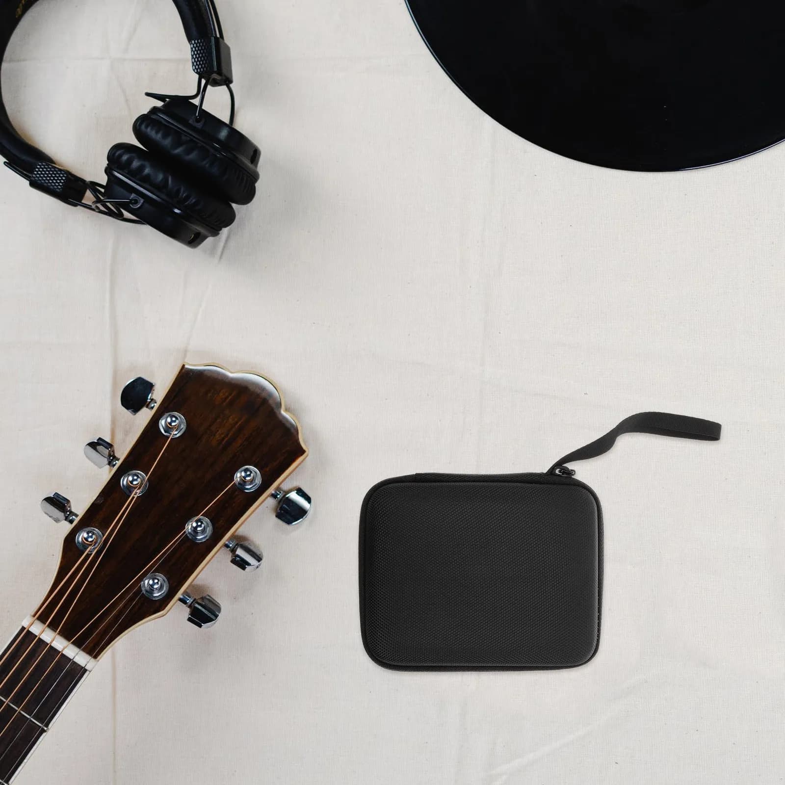 Premium Guitar Pick Storage Bag Universal Plectrum Container for Guitar Ukulele Bass Players Keep Picks Safe Organized Portable