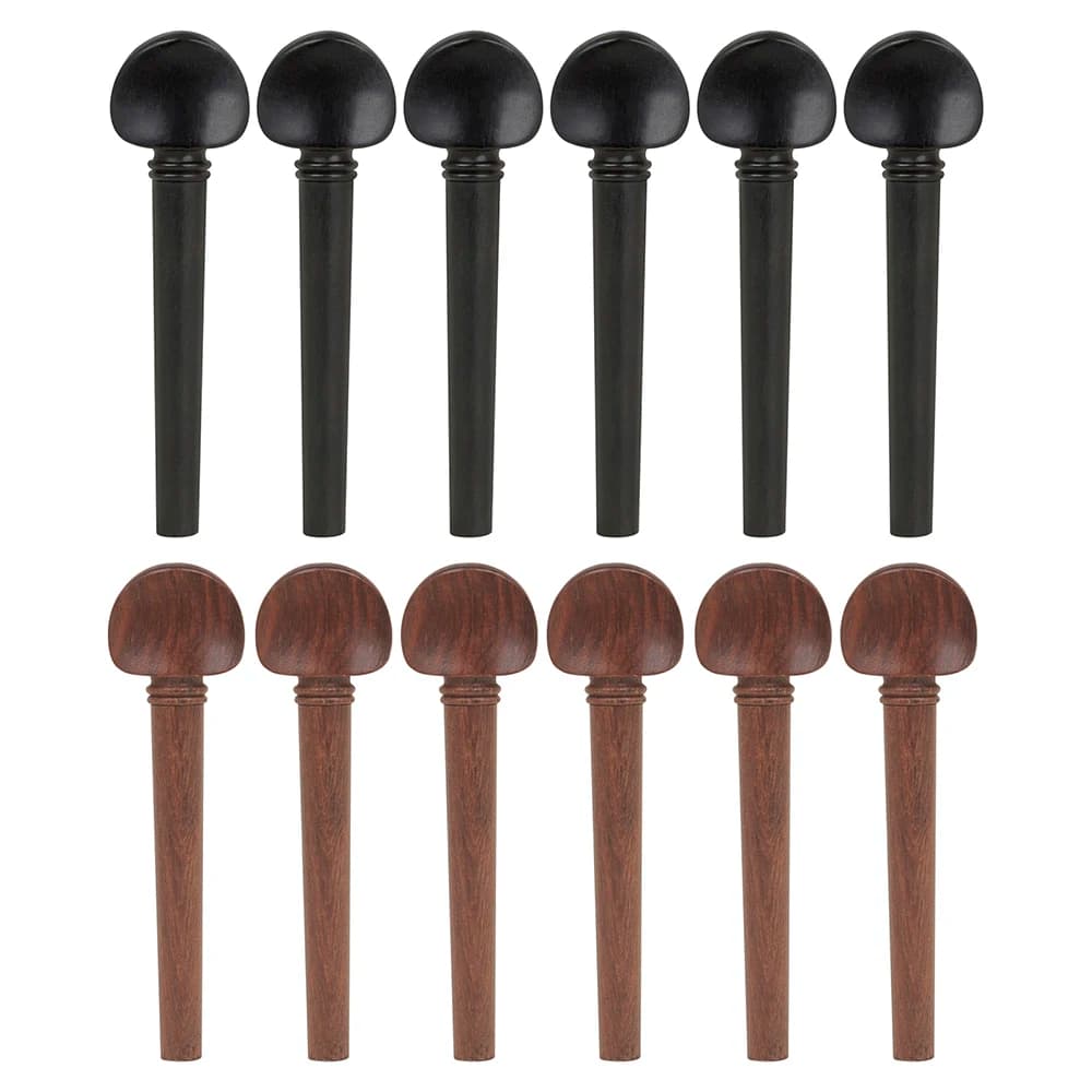 12 pz/set Oud String pioli mogano ebano di alta qualità Oud Lute Tuning Shaft parti di ricambio accessori per strumenti musicali