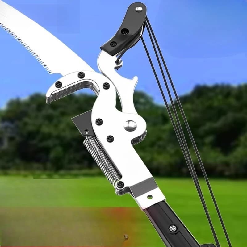 High-altitude pruning shears 3/5/67 meters telescopic rod fruit branches shearing long rod saw fruit farmers special pruning