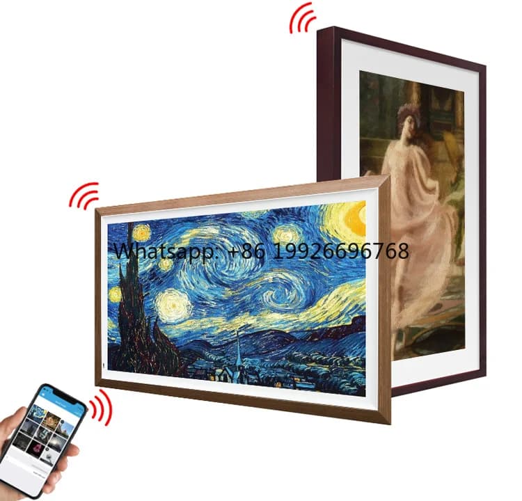 32 Inches High Quality Digital Photo Frame Large Screen Private Gallery Android Wifi High Resolution