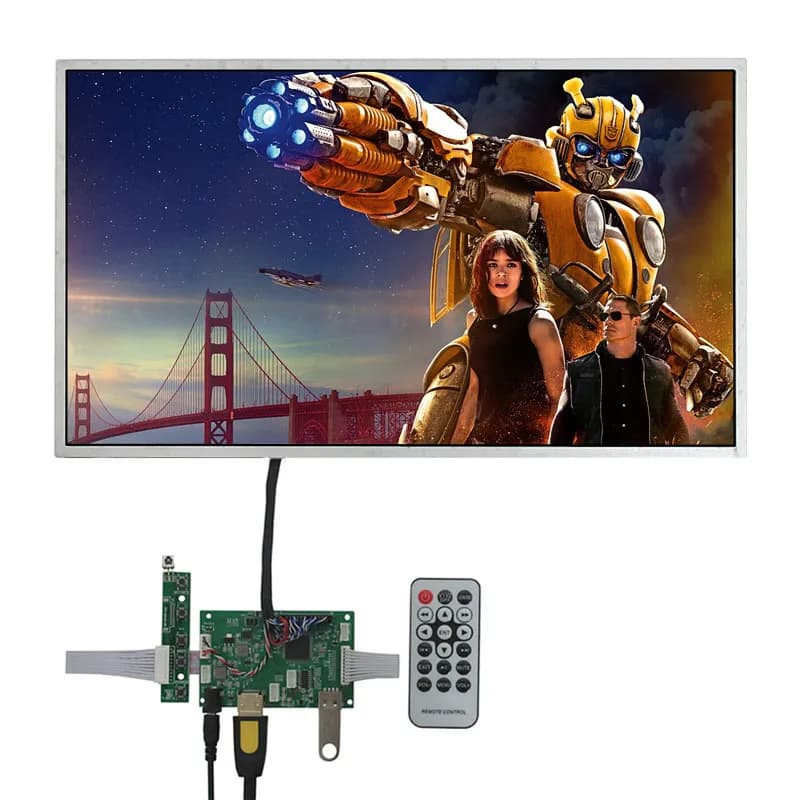15.6 pollici 1600*900 Display LCD Schermo Driver Scheda di Controllo U Disco HDMI-Compatibile Per Raspberry Pi Banana Pi Mini PC Monitor