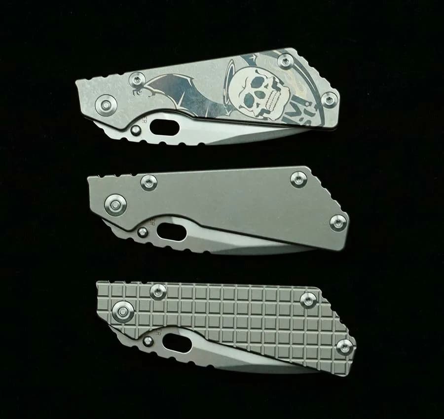 LEMIFSHE PT3 Real Titanium Alloy Handle 154CM Outdoor Camping Blade Hunt Kitchen Survival Pocket EDC Folding knife