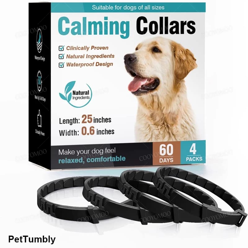 3/4 Pz Cani Calmante Collari Feromoni Gatti Alleviare L'ansia Collare Confortevole Regolabile Per Cucciolo Gattino Grandi Animali Domestici Accessori