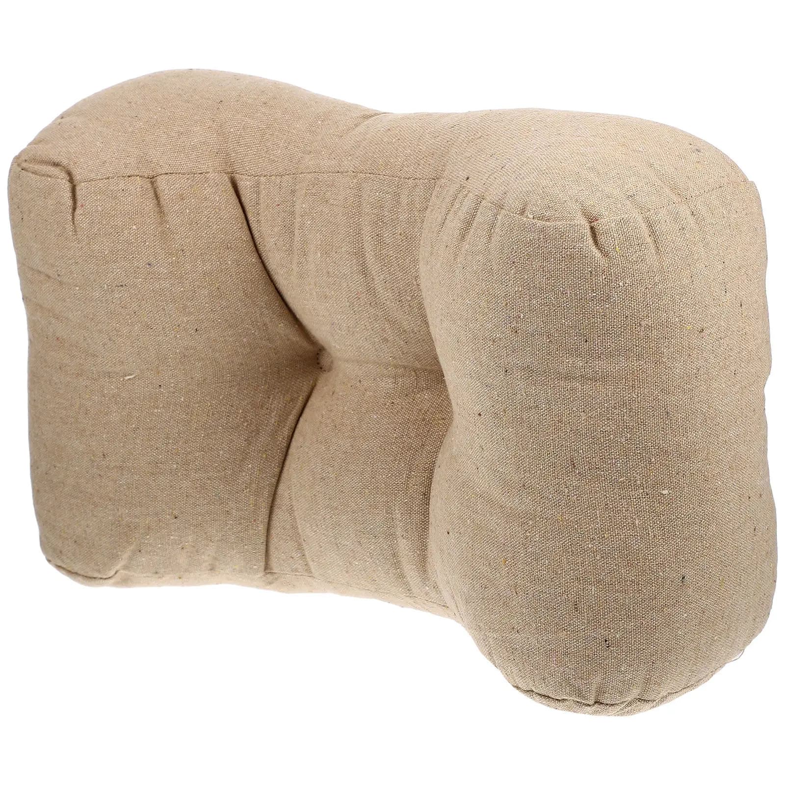 Cuscino Ergonomico di Supporto Lombare per Sedia da Ufficio, Cuscino in Cotone Confortevole per Schiena e Vita, per Sedile Auto e Guida a Lungo Termine
