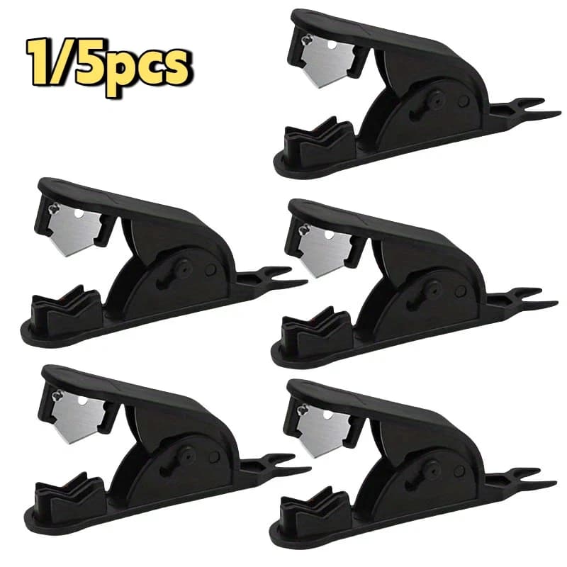 Malida Pipe Tube Hose Cutter Scissors Tool 1/4' 3/8' 1/2' Cutting PVC Nylon PU for Water Filters Reverse Osmosis System 1/5 Pcs