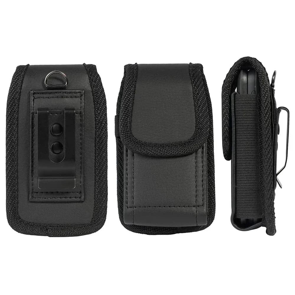 Borse da uomo: Custodia a marsupio in pelle PU per Nokia 2760, custodia a tracolla da uomo con clip da cintura per TCL LG Classic Phone Pouch