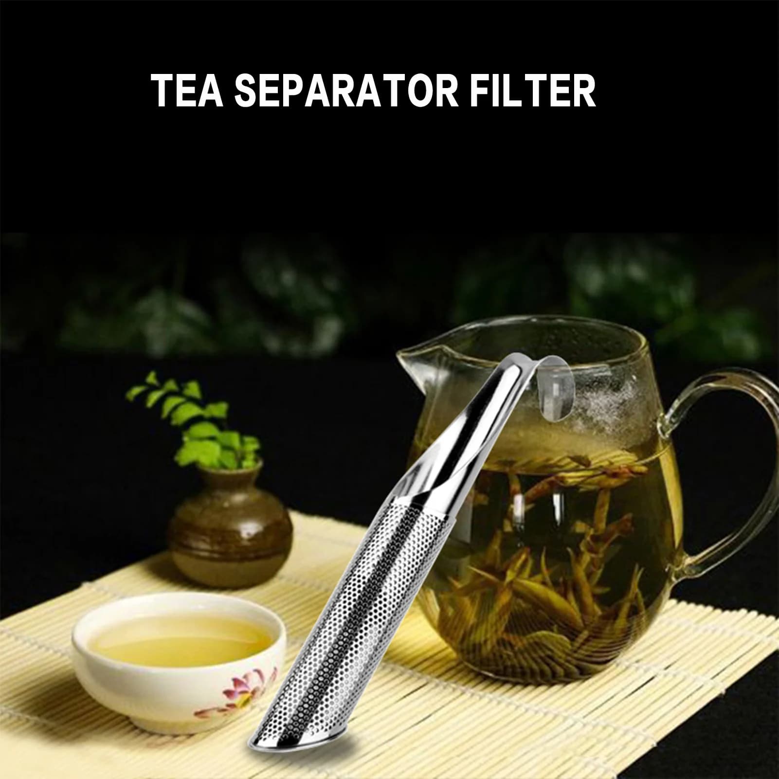 Tea Diffuser Stainless Steel Tea Infuser Strainer For Spice Colator Ceremony Set Poop Teaware InfusorItem Teapot Sieve