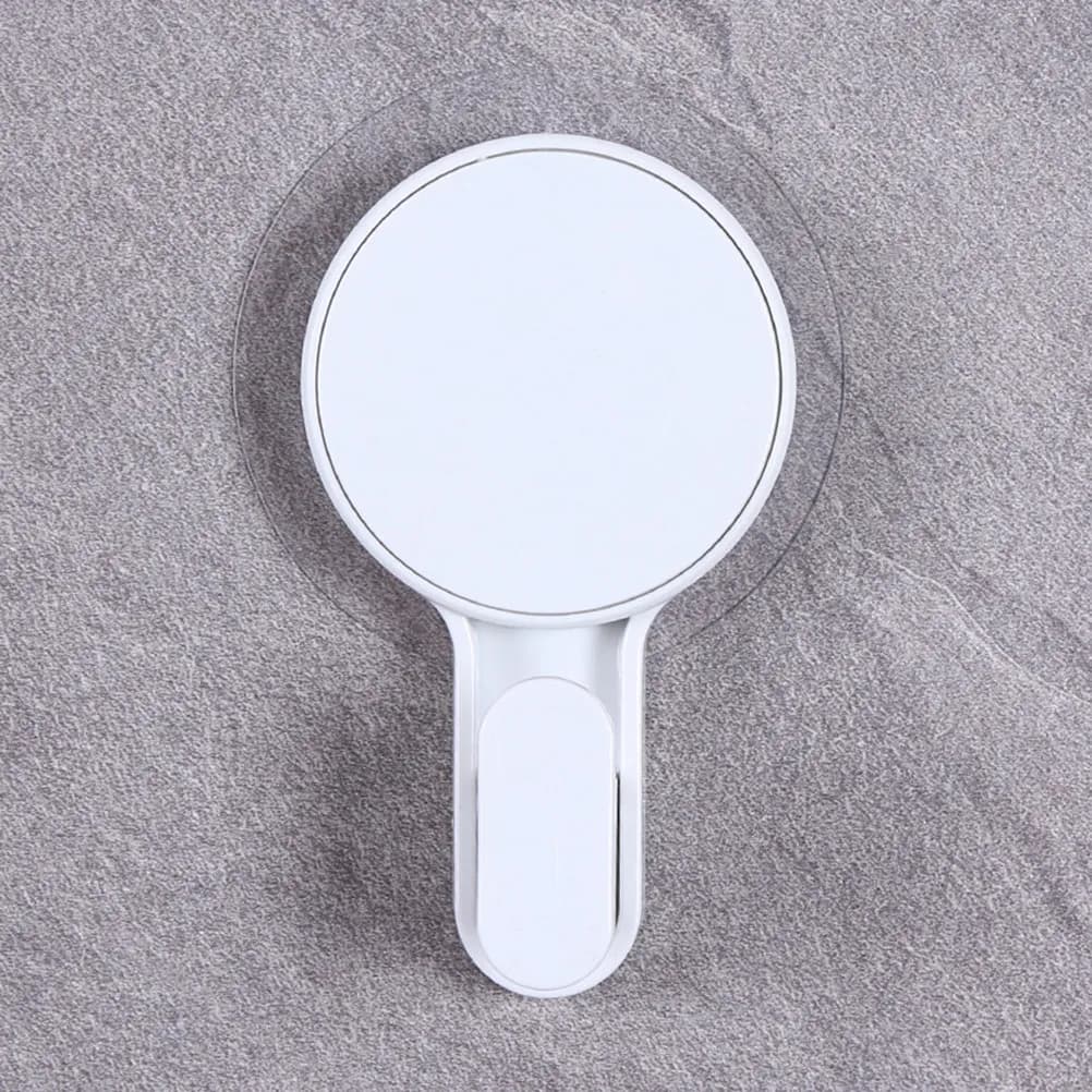 2 Pezzi Ganci a Ventosa da Parete Resistenti in Plastica ABS Rimovibili per Organizzazione Bagno Cucina Camera da Letto Chiavi