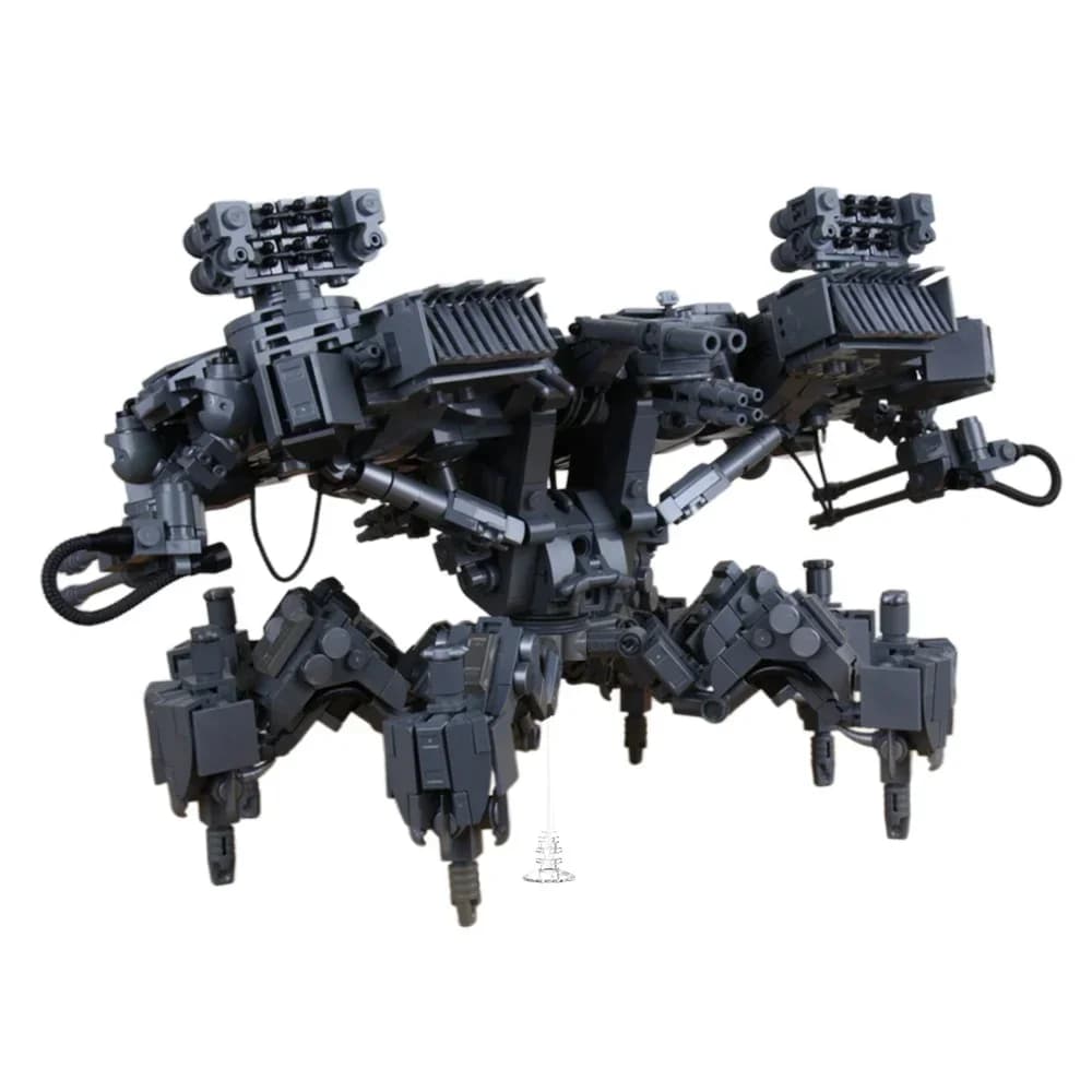 MOC Guerra Apocalittica Macchina Building Blocks Deathbringer Meccanico Bestia Modello Kit Creatura di fantascienza Mattoni fai da te Regalo per adulti