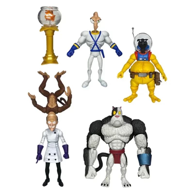 PDNA lombrico Jim Wave 1 Psy-Crow Bob The Killer Gold Fish Snot Doll regali giocattolo modello Anime figure raccogliere ornamenti
