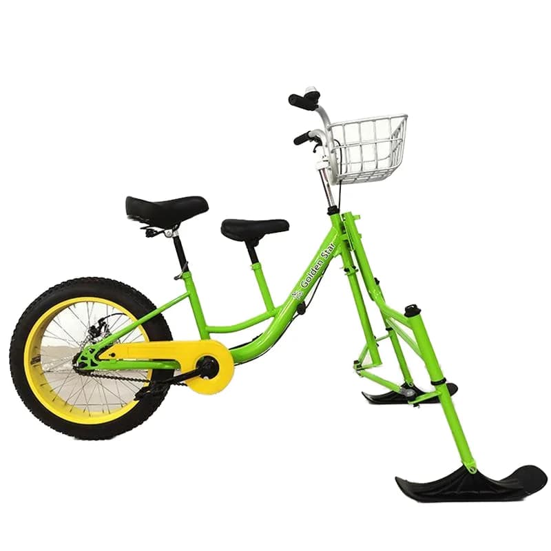 Adult and Children's Touring Style Snowmobile Ice and Snow Bike Skating Car Fun Parent-Child Amusement Equipment