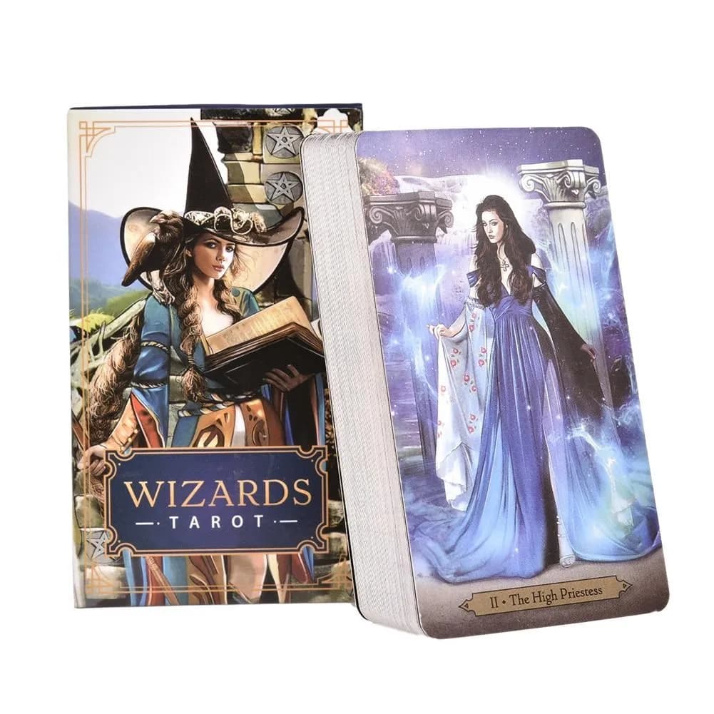 Mago Tarocchi Carte Inglese Leggi il Destino Gioco da tavolo Carte Oracle Giochi di mazzi di carte da gioco per feste Intrattenimento personale