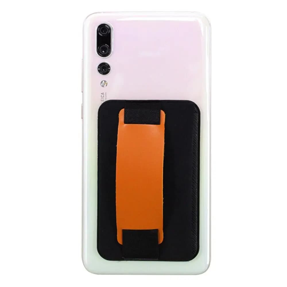 Adhesive Sticker Cell Phone Wallet Case Back Cover Credit ID Phone Card Holder PU Leather Card Case Cellphone Pocket Mobile Bag