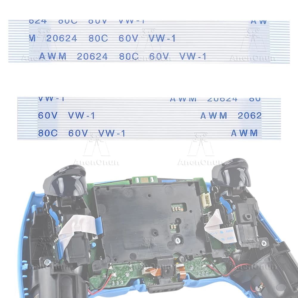 Cavo Flessibile L2 L1 / R2 R1 per Controller PS5 BDM-020, Ricambio Premium per Gamepad, Cavo a Nastro per Trigger Sinistro/Destro