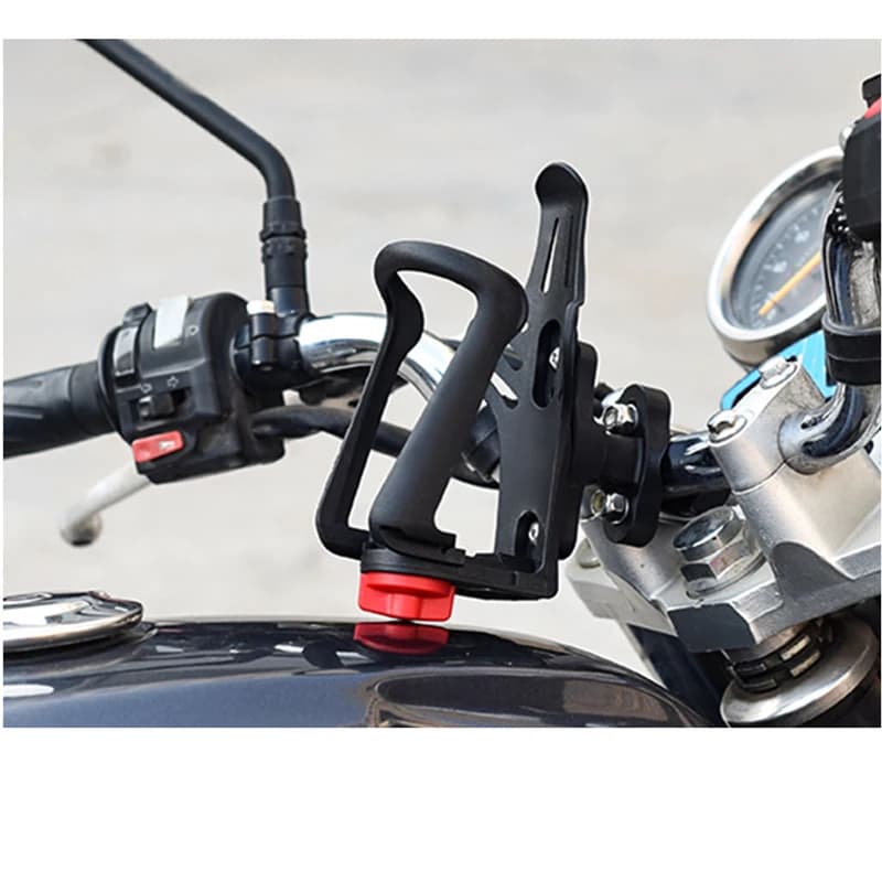 Accessori Crash Bar Supporto per bottiglia d'acqua per bevande Portabicchieri universale per bicicletta moto motoslitta scooter