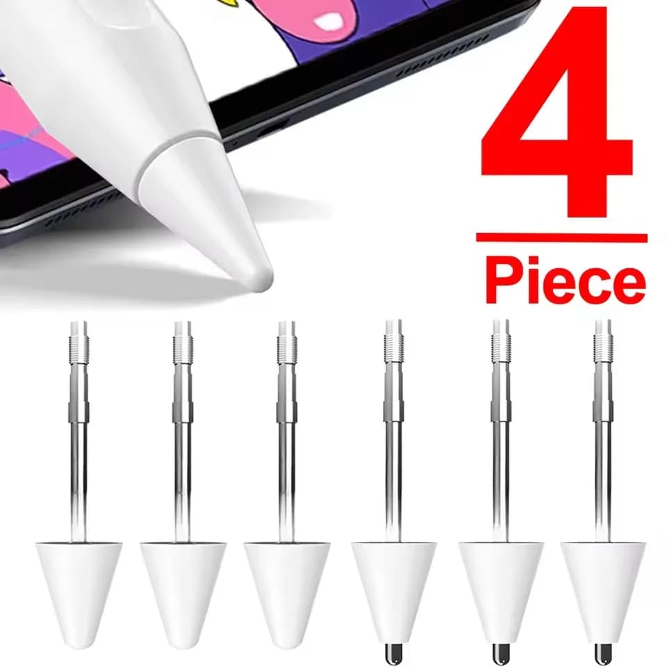 1/4PCS Punte per penna stilo di ricambio per Xiaomi Redmi Smart Matite Pennino Punta per penna di ricambio resistente all'usura in metallo per Mi Redmi Pad