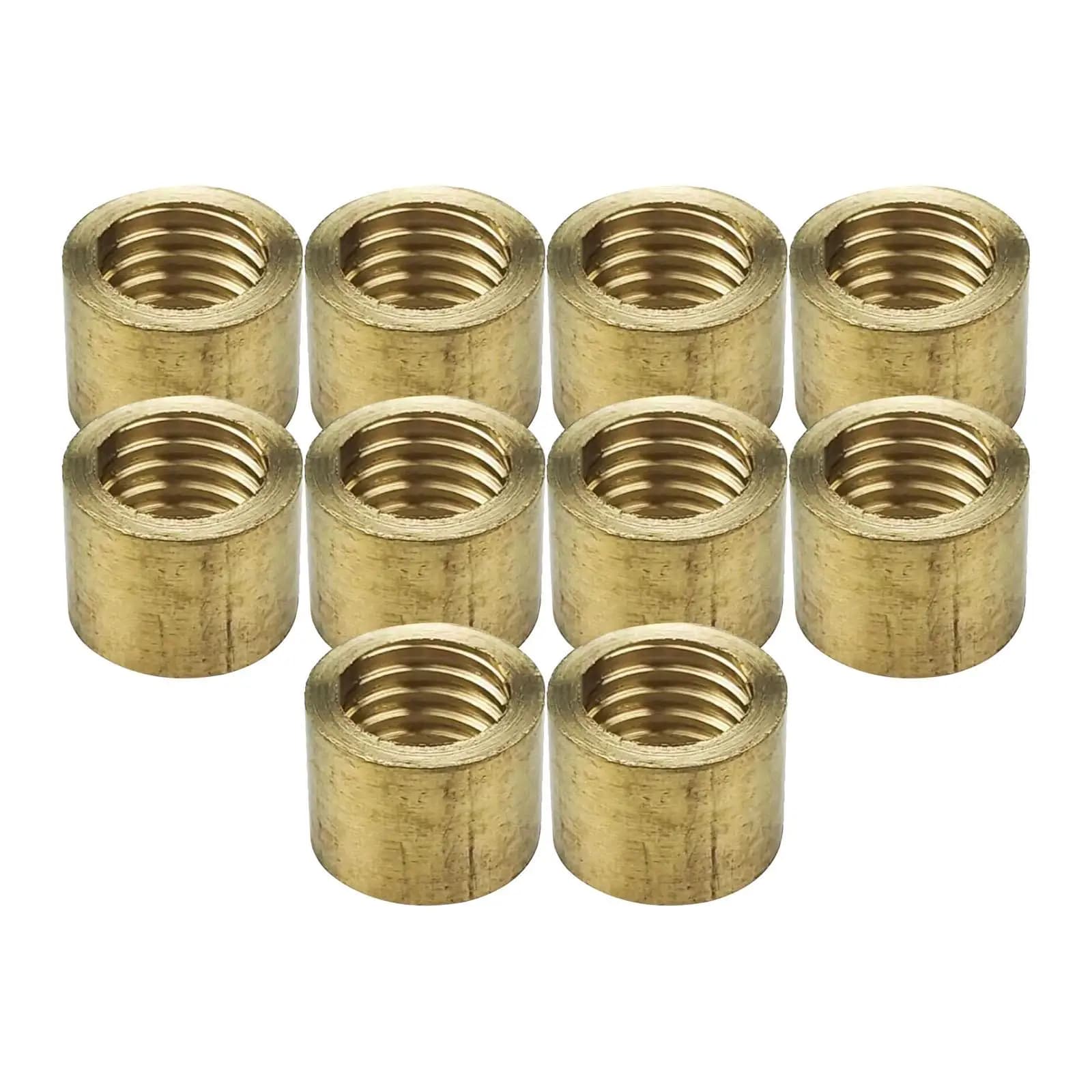 5x 10 Pezzi Puntali per Stecche da Biliardo, Puntali in Rame per Stecche da Snooker e Pool, Accessori Fai-da-Te per Biliardo