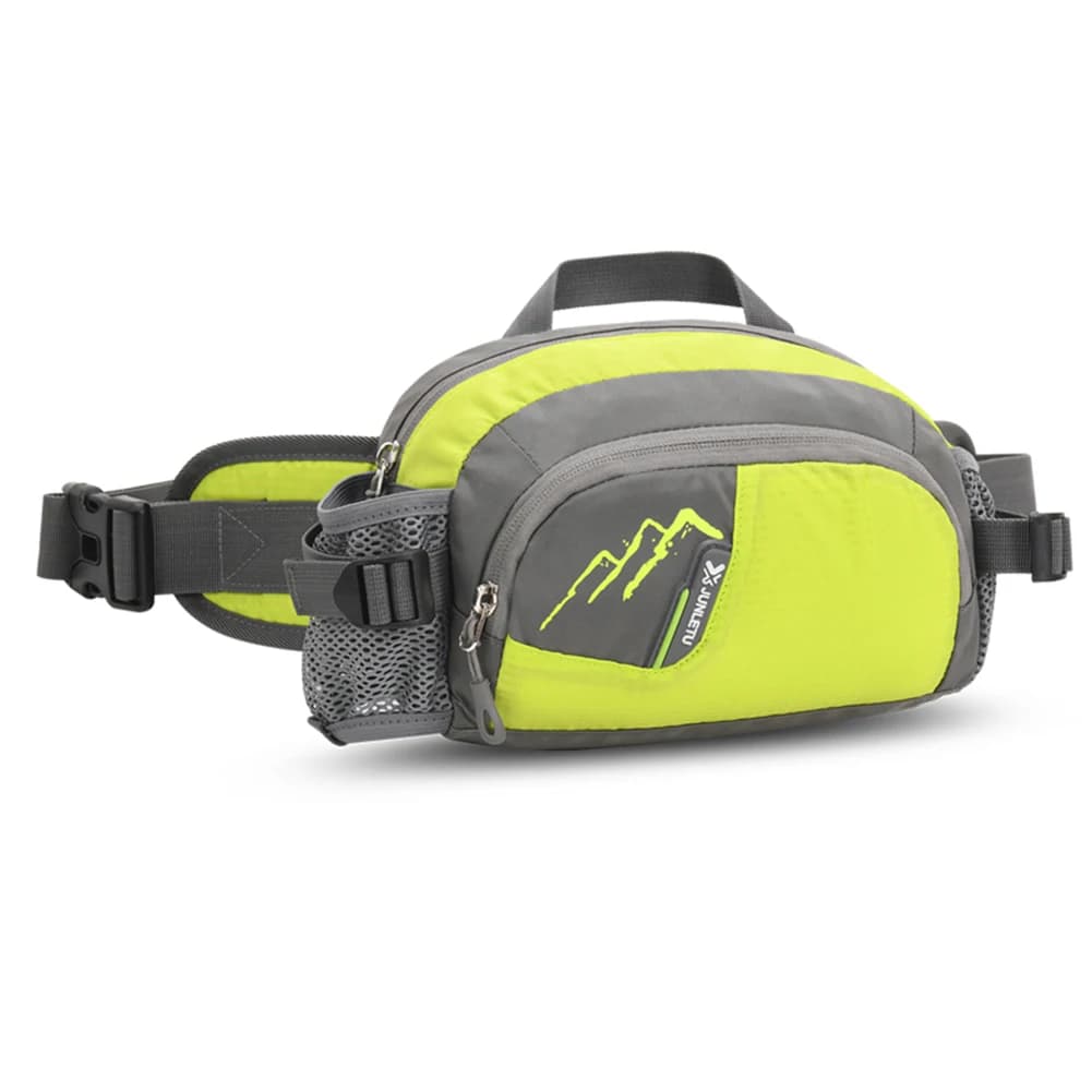 Marsupio in Nylon con portabottiglie impermeabile per ciclismo per idratazione per Jogging