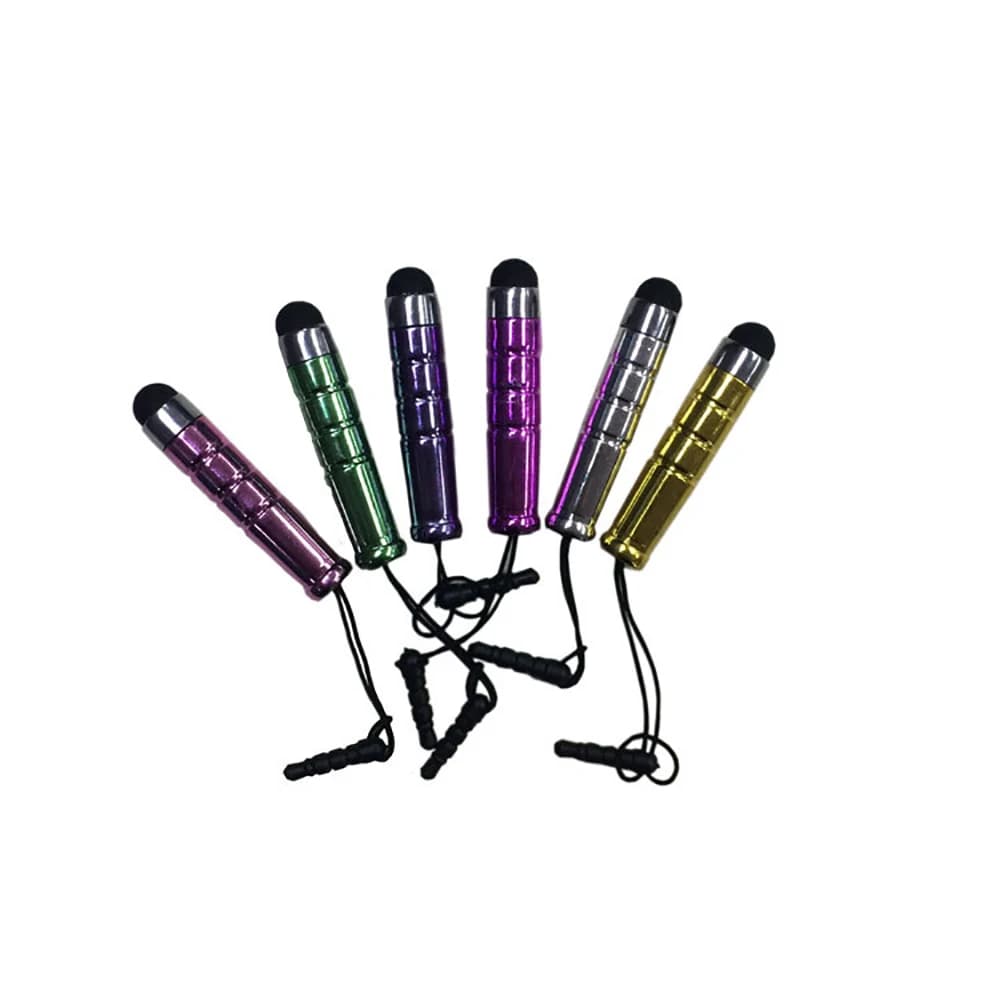 Penna touch screen capacitiva da 10 pezzi Penna touch stilo per telefono cellulare per tablet Colore casuale Facile da trasportare Scrivi fluentemente