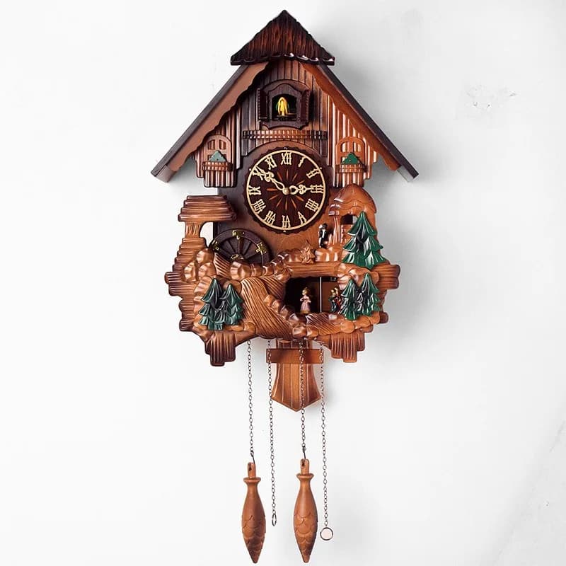 Orologio da Parete con Movimento Silenzioso, Orologio a Pendolo Intelligente per Soggiorno